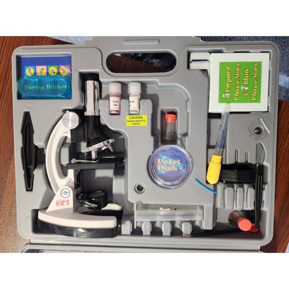 52 piece microscope and 100 prepared slides - Picture 2 of 6